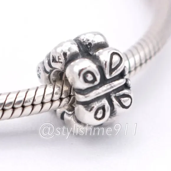 Authentic PANDORA Retired Butterfly Charm - 790285 - Picture 3 of 8